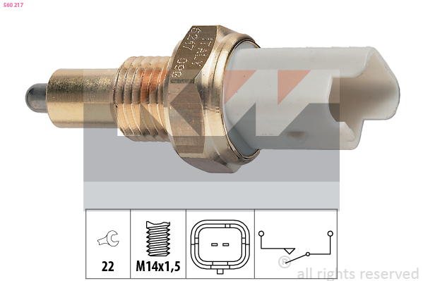 KW Tolatólampa kapcsoló 560217_KW